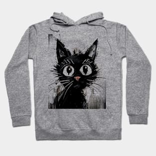 Miaw Magic - Cute Black Cat Hoodie